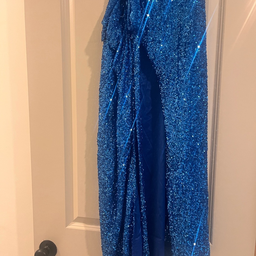 Never Fully Dressed Jaspre skirt in BLUE mid length